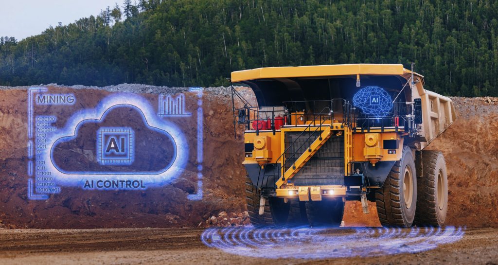 Level 9 mining collision prevention system automatically applying machine braking to prevent vehicle collision in mining operation